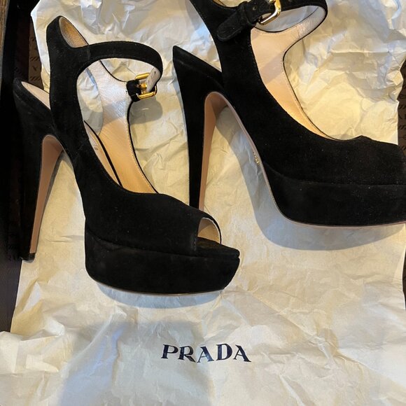 Prada suede sandal - Picture 3 of 5